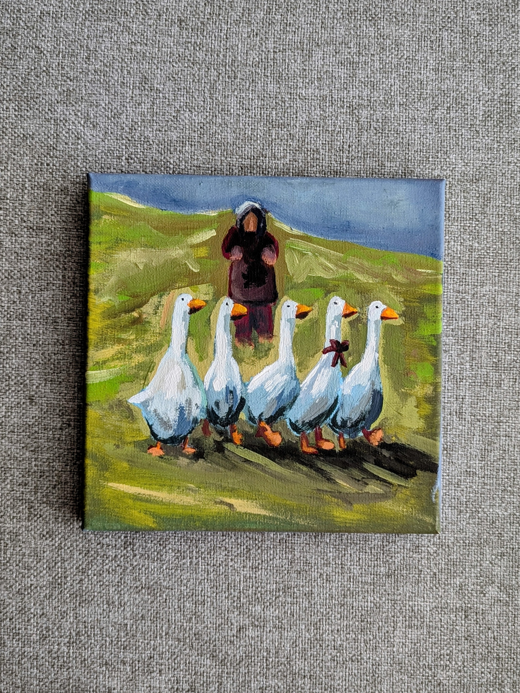 Untitled Goose Painting